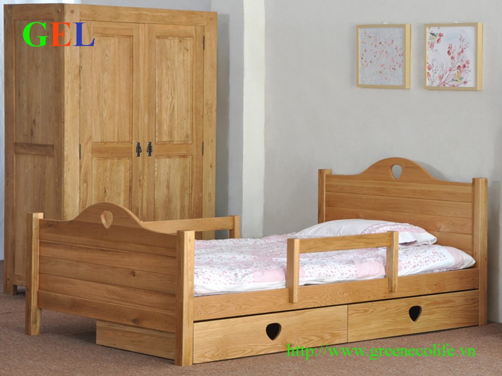 Nội thất phòng ngủ gỗ tần bì